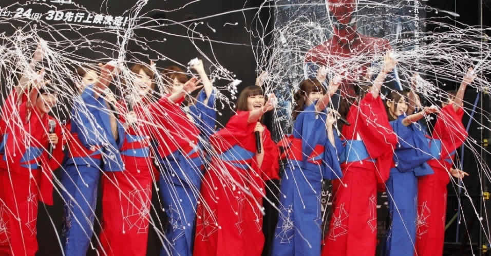 ACWOEXpC_[}[hv~A T؍SU The Amazing Spider-Man World Premiere,Japanese idle NOGIZAKA 46