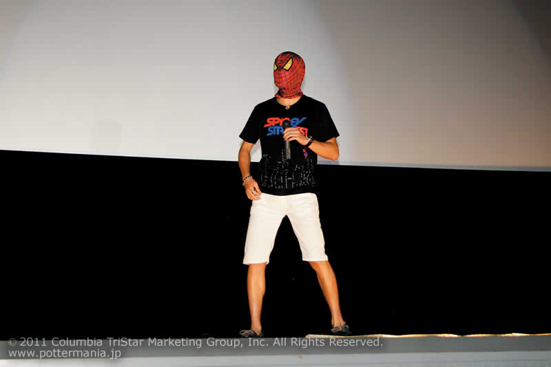 ACWOEXpC_[}㏉ The Amazing Spider-Man Osaka First Day Event with WBC/WBA champion Kazuto Ioka