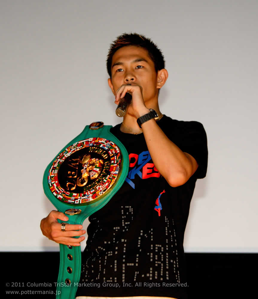 ACWOEXpC_[}㏉ The Amazing Spider-Man Osaka First Day Event with WBC/WBA champion Kazuto Ioka