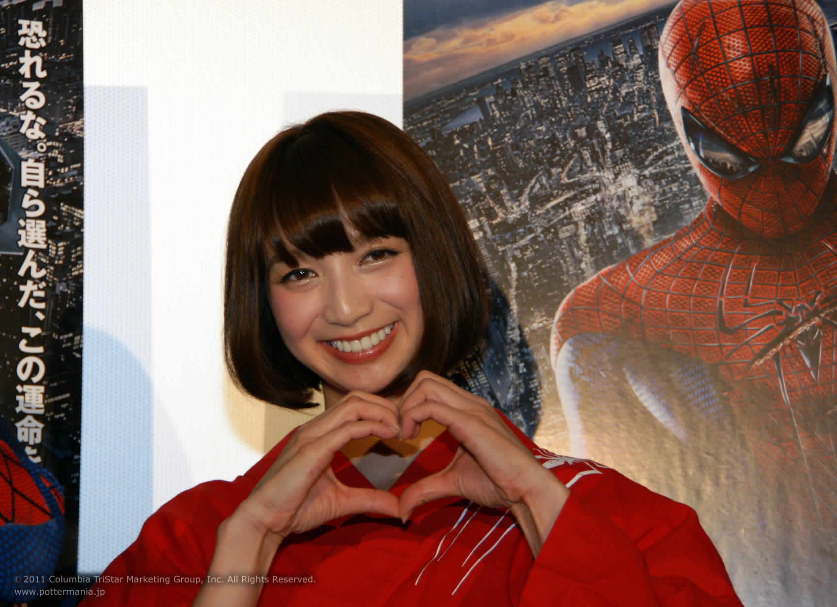 ACWOEXpC_[}ړߗACxg Japanese Idle Serina at The Amazing Spider-Man Japanese Movie Event