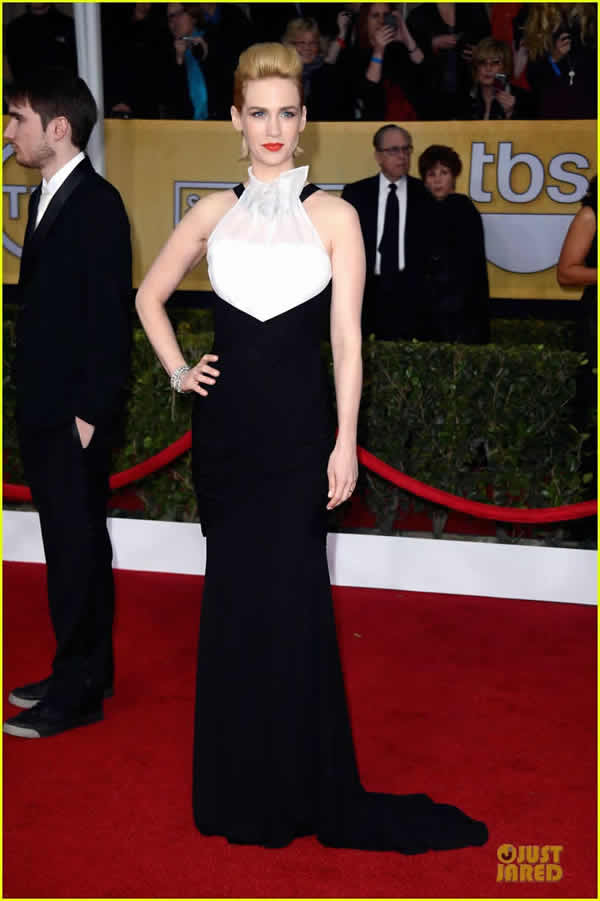 2013年米映画俳優組合賞（SAG awards）授賞式/ジャニュアリー・ジョーンズ　January Jones