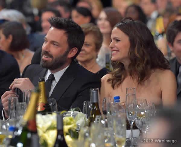 2013年米映画俳優組合賞（SAG awards）授賞式/ベン・アフレックとジェニファー・ガーナー夫妻 Ben Affleck and Jennifer Garner