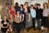(L-R) Theo Walcott, Emma Hardy, Iris Andrews, Dizzee Rascal, Sophie Christiansen, Alicia Kearns, Lily Cole, Amy Astley, Ben Grosvenor, Mark Simpson, Daniel Radcliffe and Catherine Banner attend the gala opening of the Exceptional Youth Exhibition hosted by Teen Vogue's editor in chief Amy Astley, at the National Portrait Gallery on November 3, 2006 in London, England. 