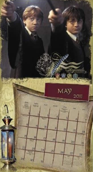 ハリー・ポッターと死の秘宝：パート1 2011年カレンダー