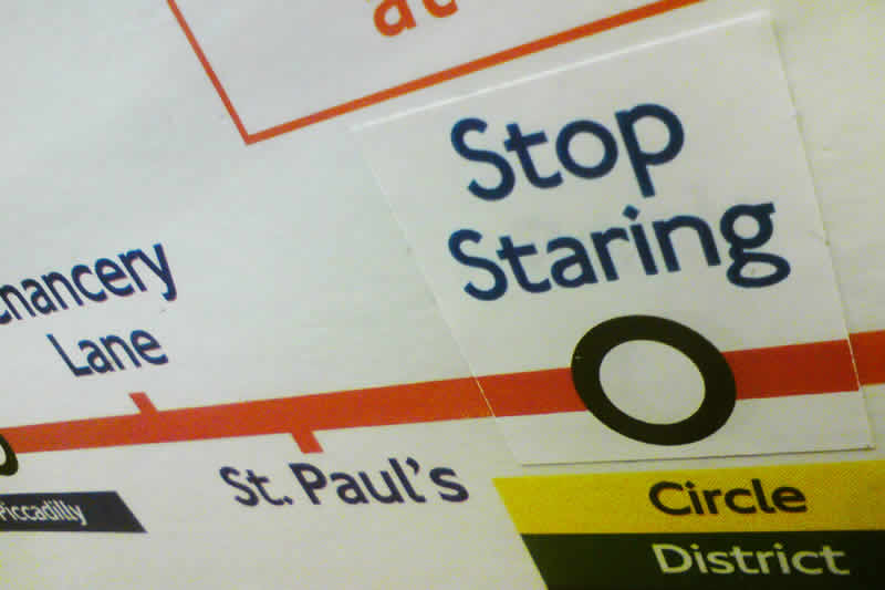 ロンドン地下鉄シール/London Tube Stickers