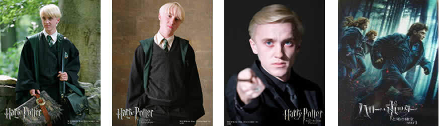 gEtFgTCwn[E|b^[Ǝ̔Fp[g1xvXV[gƃ|[g[g/Harry Potter and the Deathly Hallows Part1 Japanese Press Sheet and portraits with Tom Felton's autograph